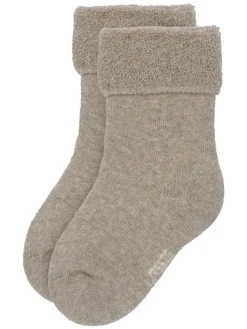 3er-Set: Socken in Hellbraun/ Beige
