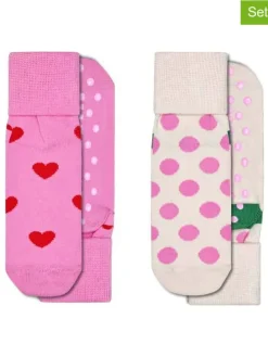2er-Set: Socken in Pink/ Rosa