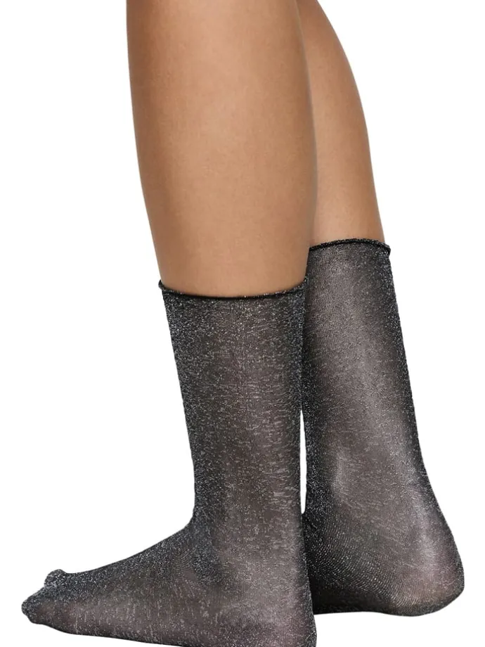2er-Set: Socken in Schwarz
