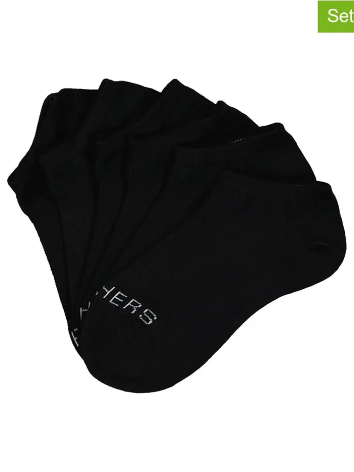 6er-Set: Socken in Schwarz