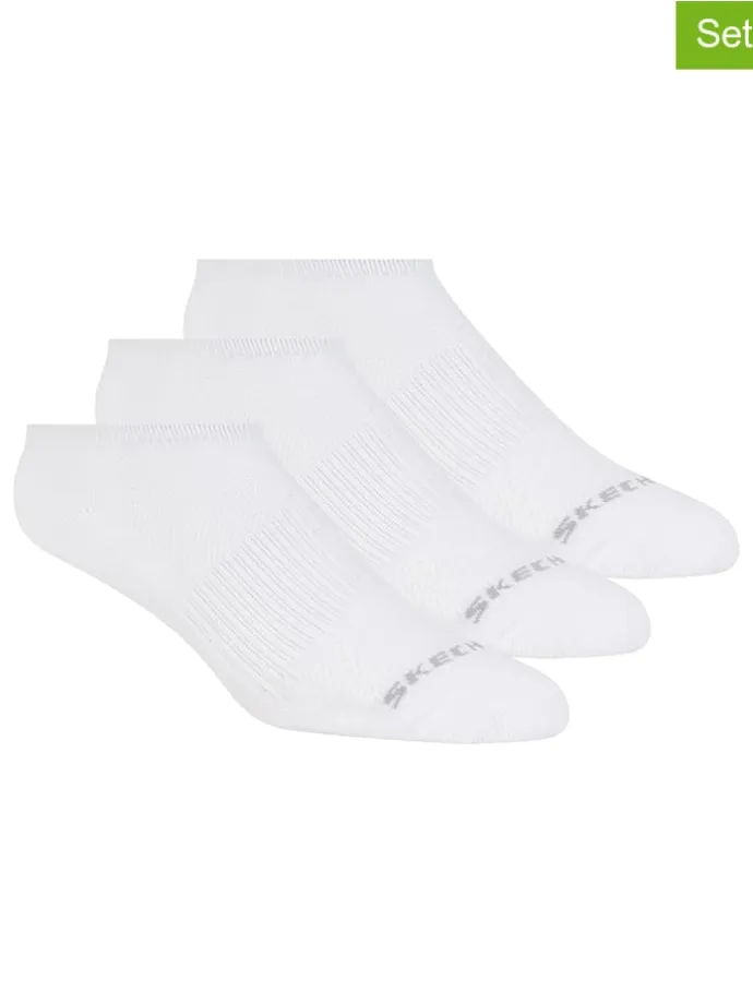 3er-Set: Socken in Weiß