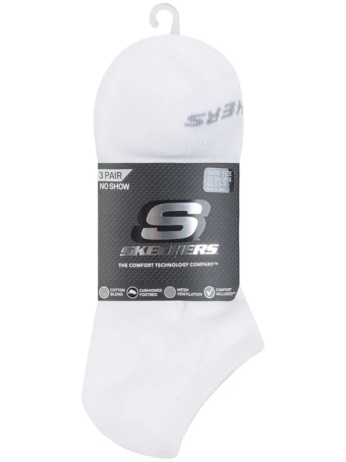 3er-Set: Socken in Weiß