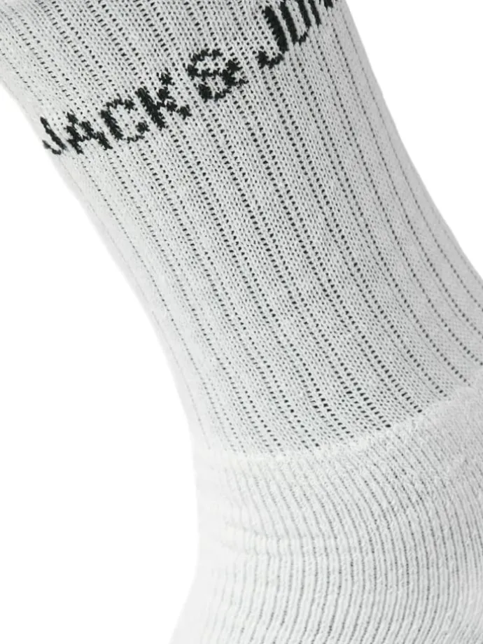 5er-Set: Socken in Weiß