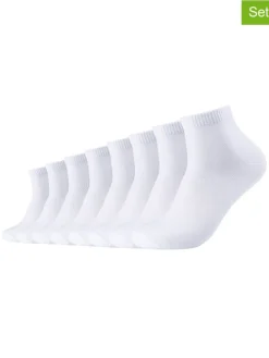 8er-Set: Socken in Weiß