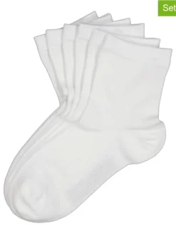6er-Set: Socken in Weiß