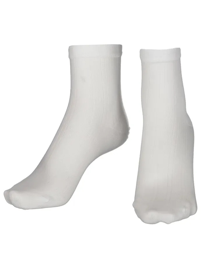 6er-Set: Socken in Weiß