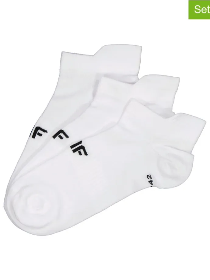 3er-Set: Socken in Weiß