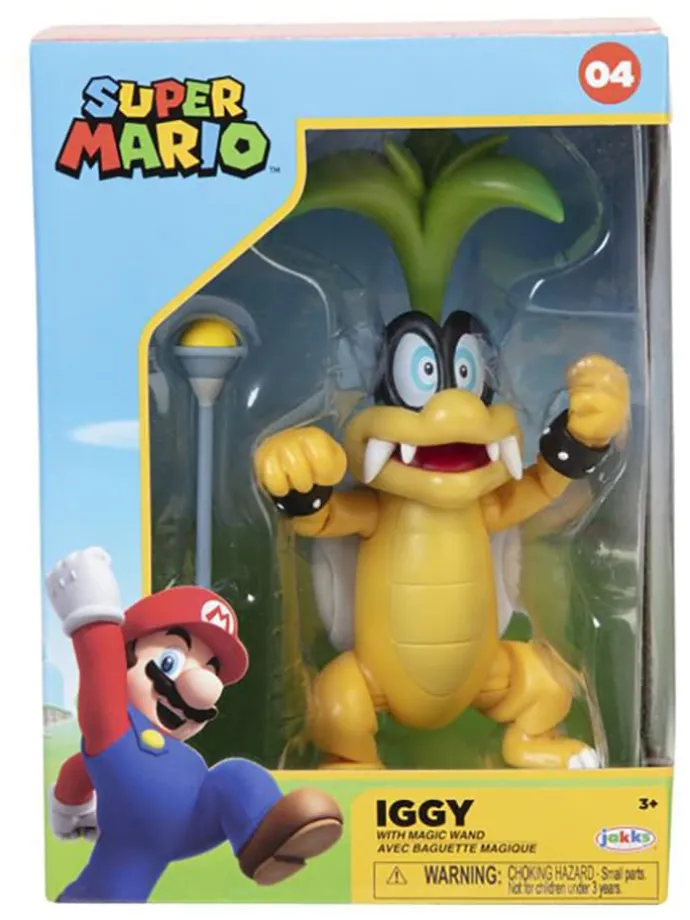 2er-Set: Spielfiguren "Nintendo Super Mario - Iggy Koopa" - ab 3 Jahren