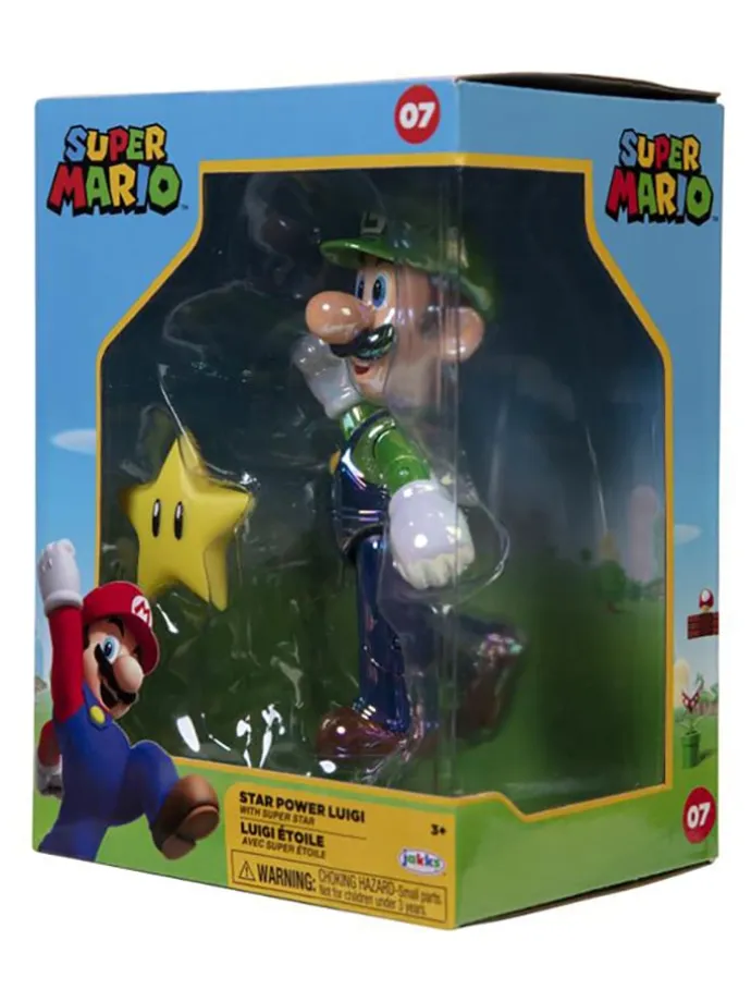 2er-Set: Spielfiguren "Nintendo Super Mario - Luigi" - ab 3 Jahren