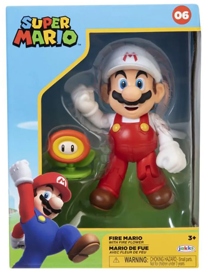 2er-Set: Spielfiguren "Nintendo Super Mario - Fire Mario" - ab 3 Jahren