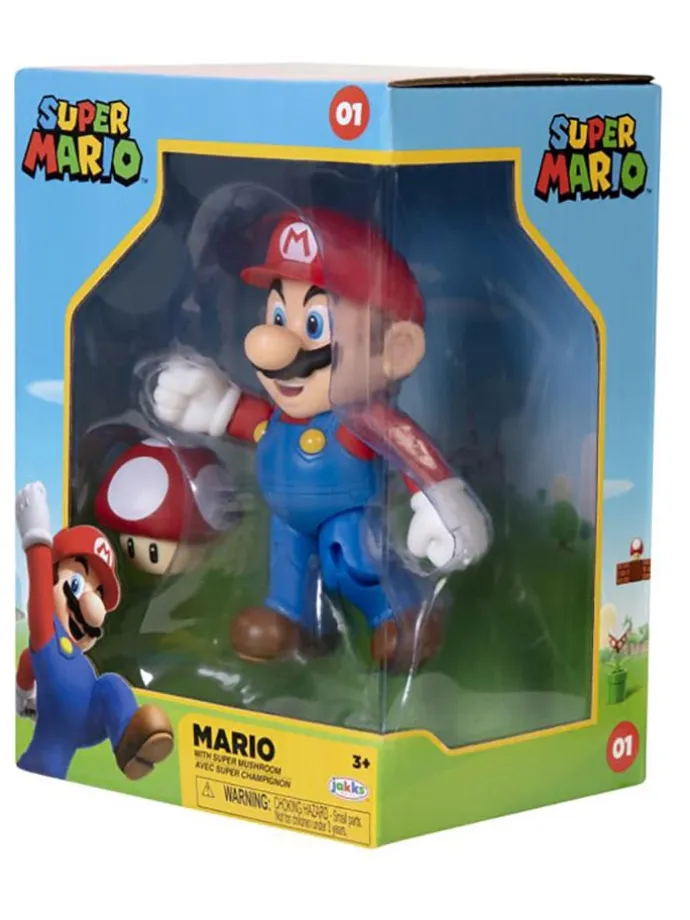 2er-Set: Spielfiguren "Nintendo Super Mario - Mario" - ab 3 Jahren