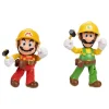 2er-Set: Spielfiguren "Super Mario - Mario Maker & Luigi Maker" - ab 3 Jahren