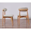 2er-Set: Stühle in Grau/ Hellbraun - (B)44 cm - (H)81 cm