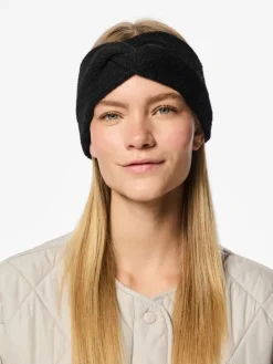 2er-Set: Stirnbänder in Creme/ Schwarz
