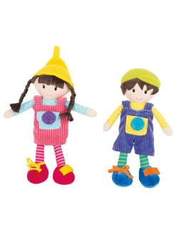 2er-Set: Stoffpuppen "Noah & Emma" - ab Geburt