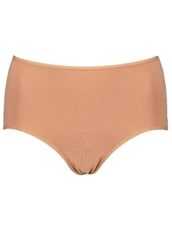 4er-Set: Taillenslips in Schwarz/ Beige