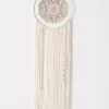 2er-Set: Traumfänger "Chakra" in Beige/ Creme - (H)86 cm