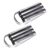 2er-Set: Türstopper in Silber