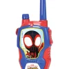 2er-Set: Walkie Talkie "Spidey" in Blau/ Rot - (H)16 cm - ab 4 Jahren