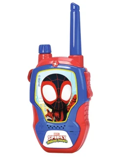 2er-Set: Walkie Talkie "Spidey" in Blau/ Rot - (H)16 cm - ab 4 Jahren