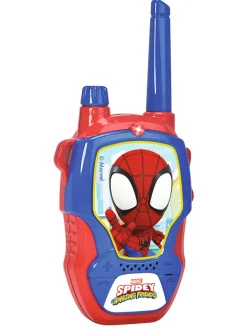 2er-Set: Walkie Talkie "Spidey" in Blau/ Rot - (H)16 cm - ab 4 Jahren