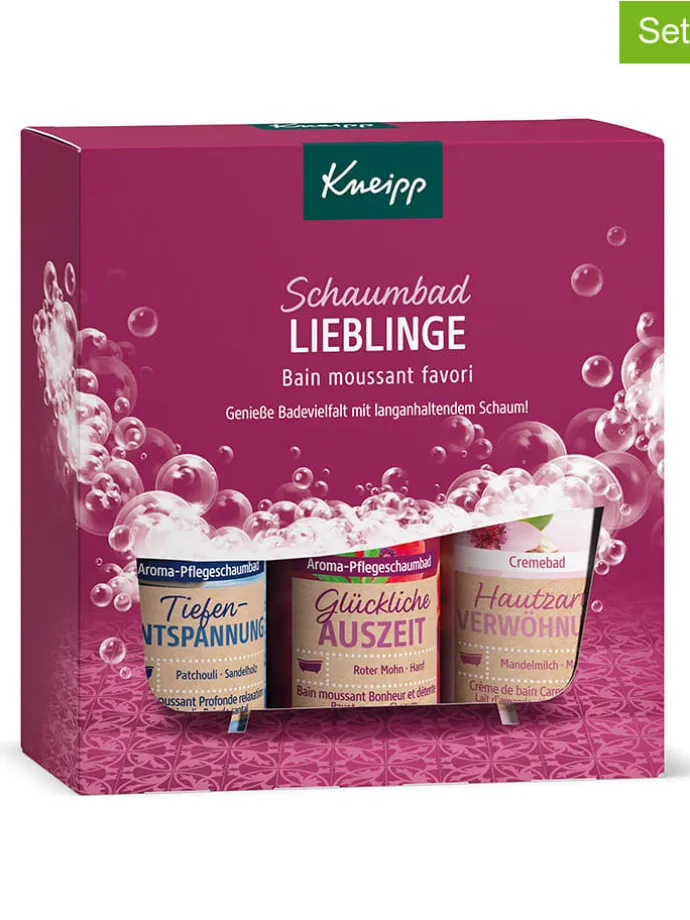 2er-Set: "Wellness Bade Lieblinge" - 2 x 3 Stück, je 100 ml