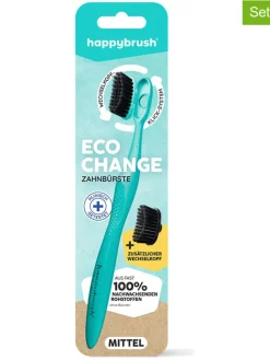 2er-Set: Zahnbürsten "EcoChange"