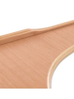 Essbrett & Tisch aus Holz für Alpha Hochstühle in braun,beige