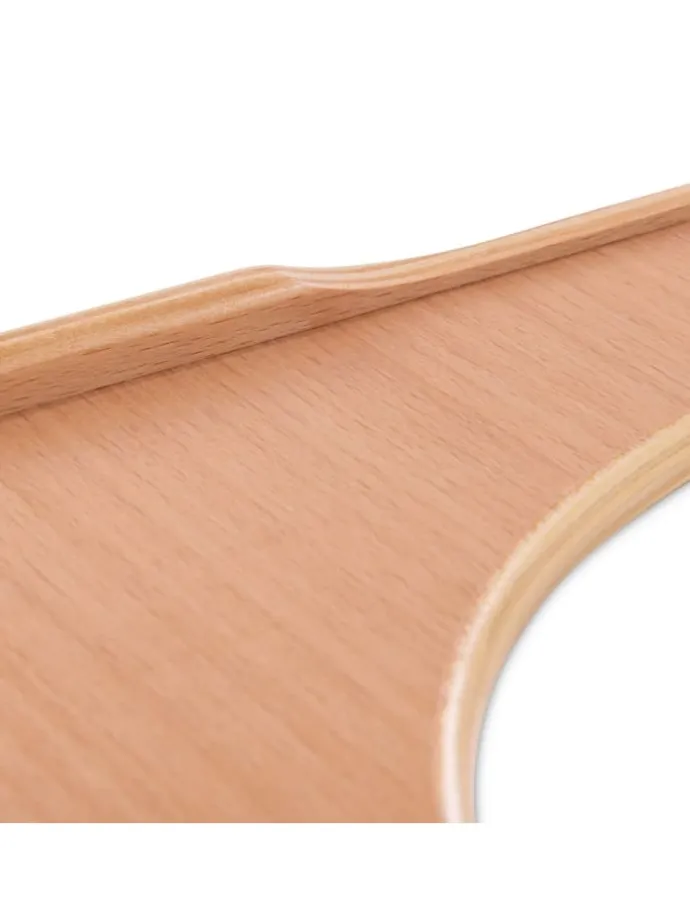 Essbrett & Tisch aus Holz für Alpha Hochstühle in braun,beige