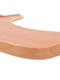 Essbrett & Tisch aus Holz für Alpha Hochstühle in braun,beige