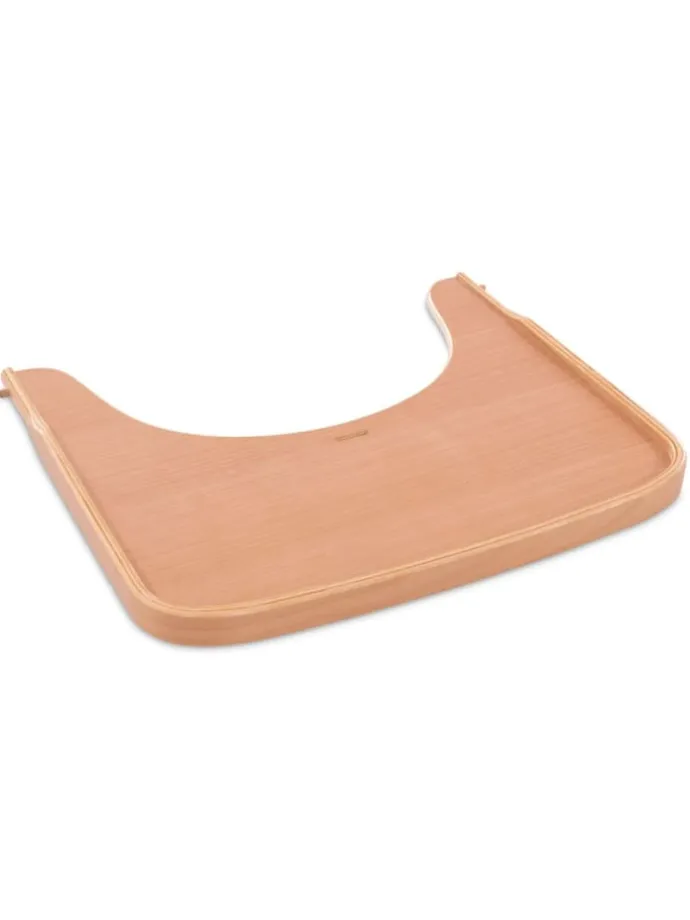 Essbrett & Tisch aus Holz für Alpha Hochstühle in braun,beige