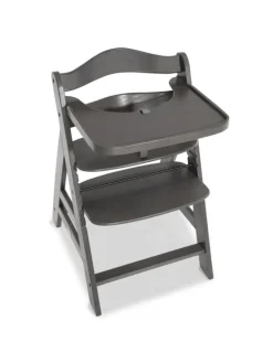 Essbrett & Tisch aus Holz für Alpha Hochstühle in braun,schwarz