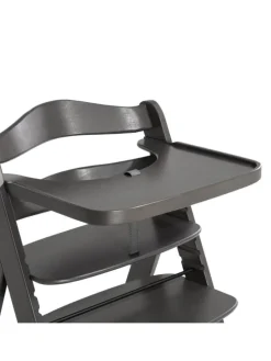 Essbrett & Tisch aus Holz für Alpha Hochstühle in braun,schwarz
