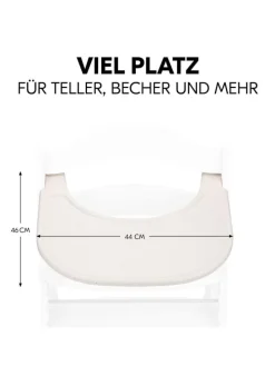 Essbrett und Tisch für Alpha Hochstuhl (Click in beige