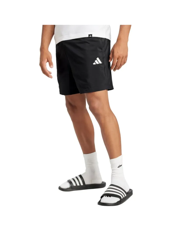 Essentials Small Logo Chelsea Shorts in Schwarz