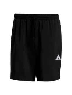 Essentials 3-Streifen Chelsea Shorts in Schwarz