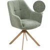 Esszimmerstuhl HAYDEN in Grün/Braun - (W) 64 x (H) 85 x (L) 69 cm