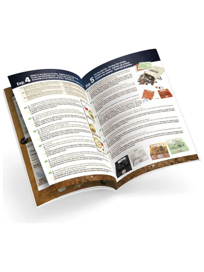Experimentierset "Mega Rocks & Minerals" - ab 8 Jahren