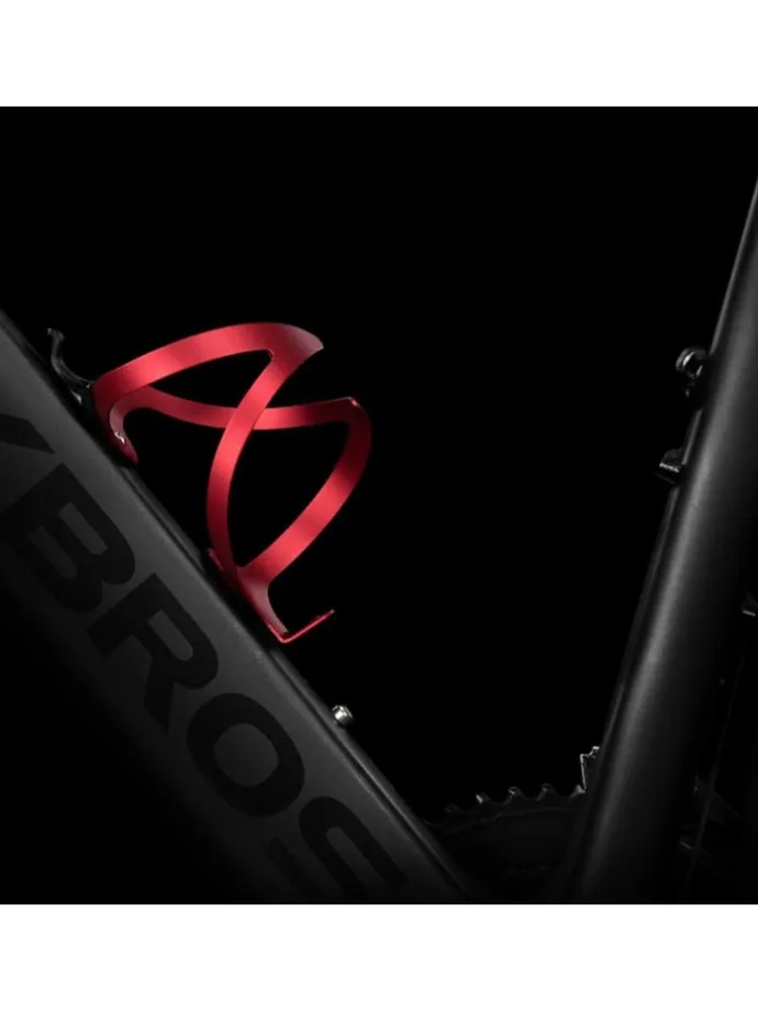 Fahrrad Flaschenhalter Alu Rot