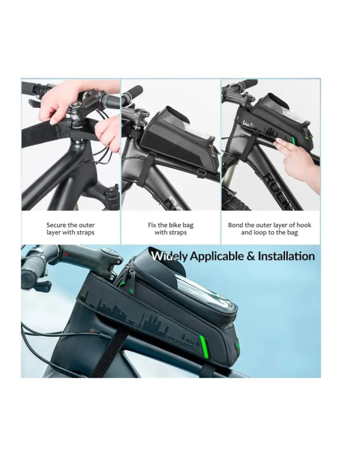 Fahrrad Rahmentasche mit Handyfach
