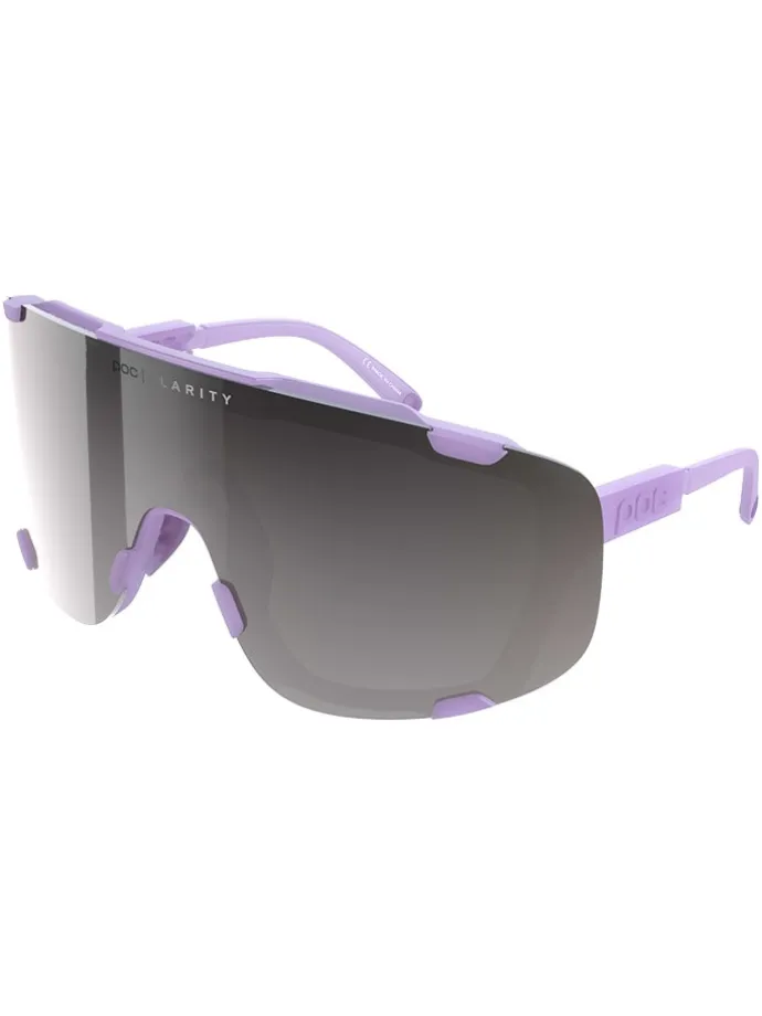 Fahrradbrille "Devour" in Lila/ Grau