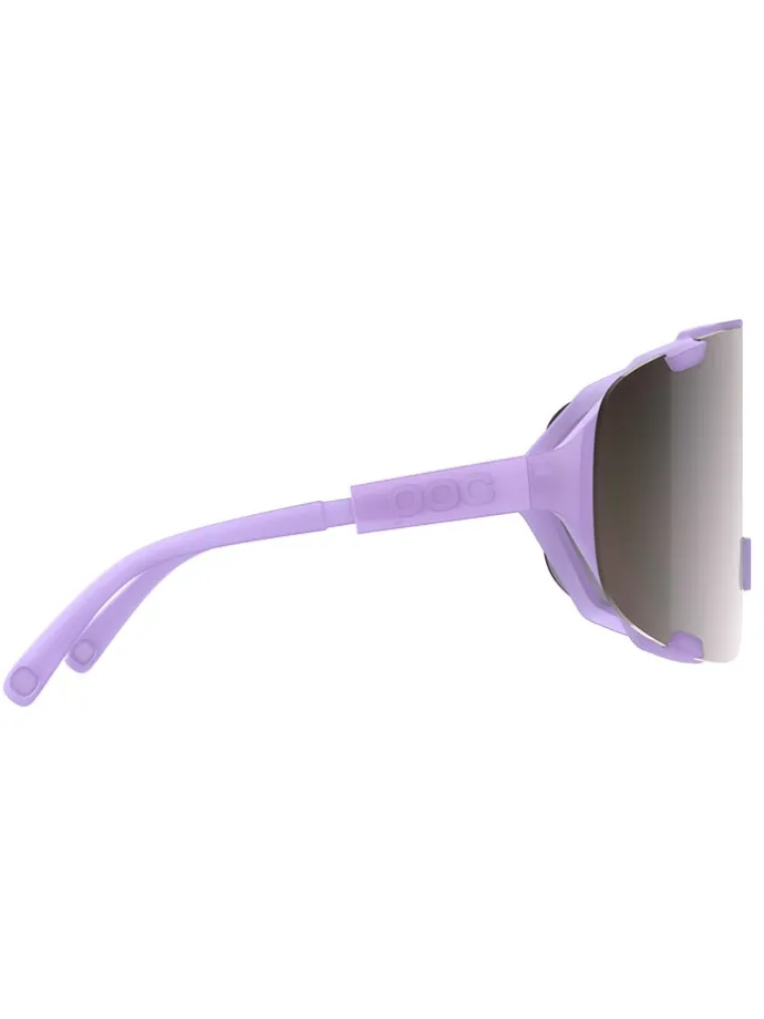 Fahrradbrille "Devour" in Lila/ Grau