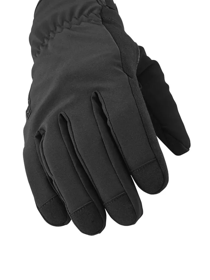Fahrradfingerhandschuhe "Bodham" in Schwarz