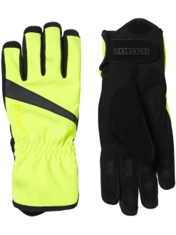 Fahrradfingerhandschuhe "Bodham" in Gelb/ Schwarz