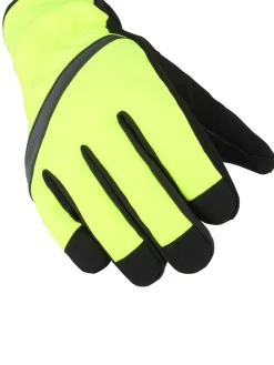 Fahrradfingerhandschuhe "Bodham" in Gelb/ Schwarz