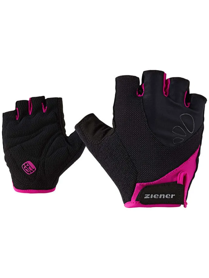 Fahrradhandschuhe "Capela Lady" in Schwarz/ Pink