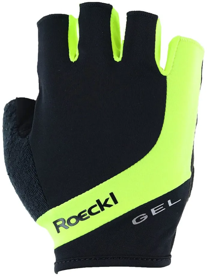 Fahrradhandschuhe "Halver 2" in Schwarz/ Grün