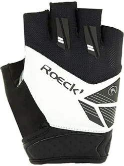 Fahrradhandschuhe "Index" in Schwarz/ Weiß