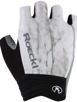 Fahrradhandschuhe "Ischia" in Weiß/ Schwarz
