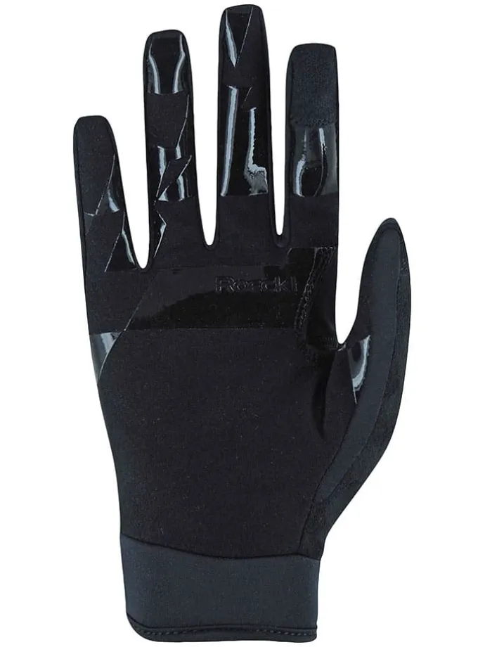 Fahrradhandschuhe "Montan" in Schwarz/ Blau
